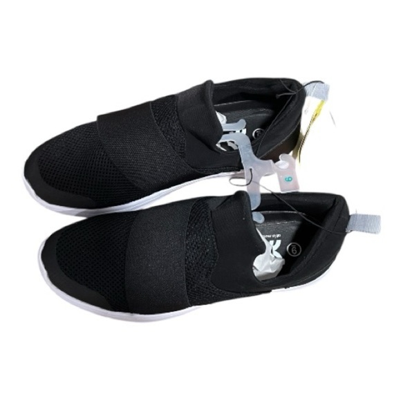 All in Motion Men’s Black Slip-On Athletic Sneakers Size 9 | Lightweight Comfort - Picture 5 of 5